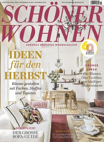 Schoner Wohnen – Oktober 2020 Cover