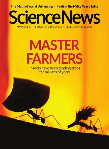 Science News – 25 April 2020 Cover