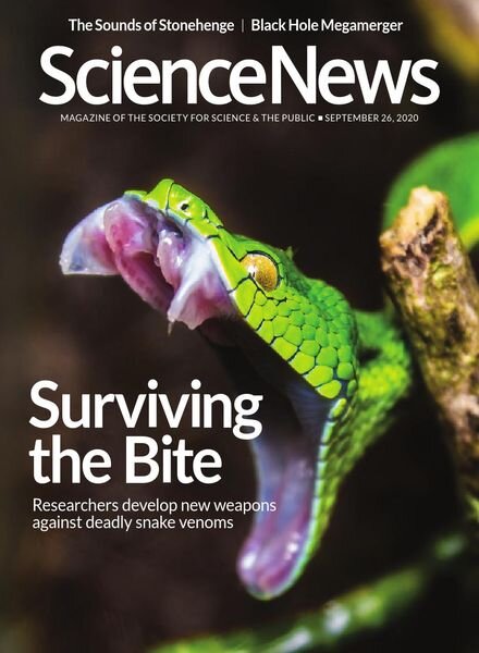 Science News – 26 September 2020 Cover