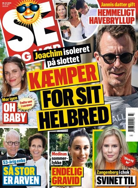 SE og HOR – 12 august 2020 Cover