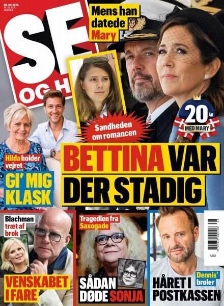 SE og HOR – 16 september 2020 Cover