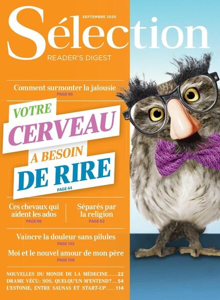 Selection Reader’s Digest France – Septembre 2020 Cover