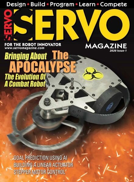 Servo Magazine – Issue 1 2020 Cover