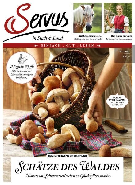 Servus Austria – September 2020 Cover