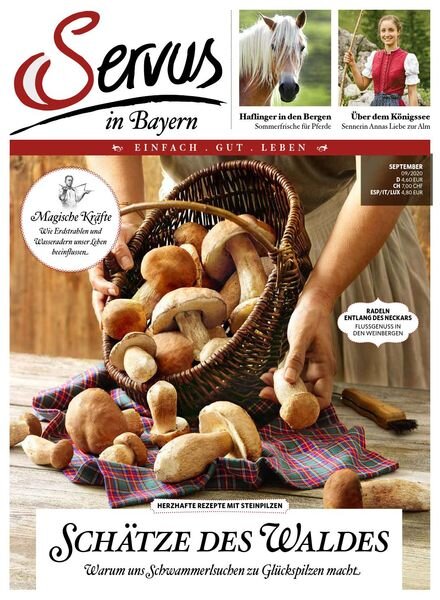 Servus in Bayern – September 2020 Cover