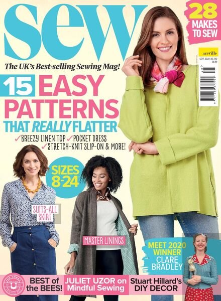 Sew – September 2020 Cover