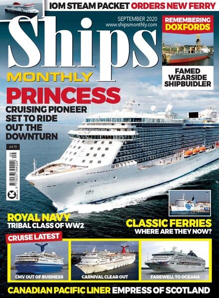 Ships Monthly – September 2020 Cover