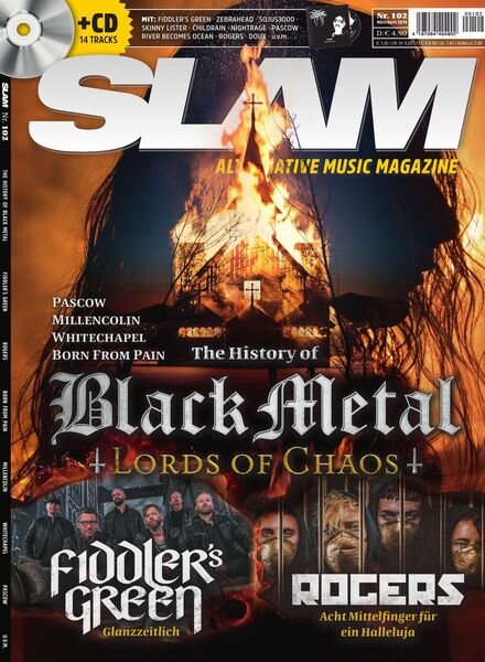 SLAM Alternative Music Magazine – Marz-April 2019 Cover