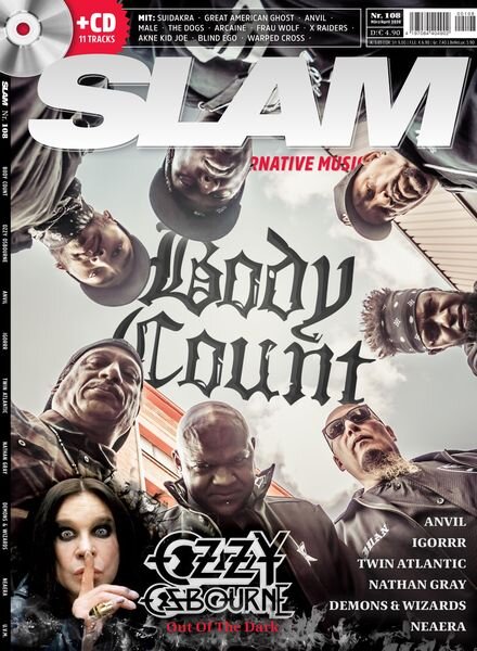 SLAM Alternative Music Magazine – Marz-April 2020 Cover