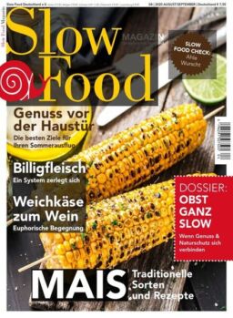 Slow Food Magazin – August-September 2020