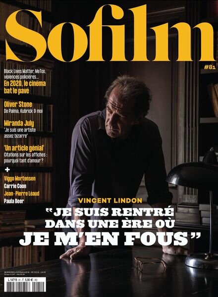 Sofilm – N 81, 2020 Cover