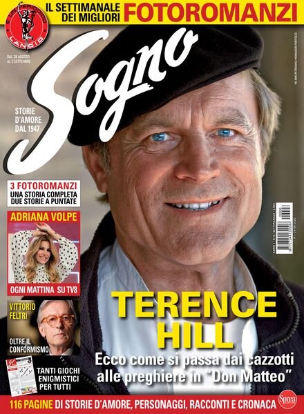 Sogno – 28 Agosto 2020 Cover