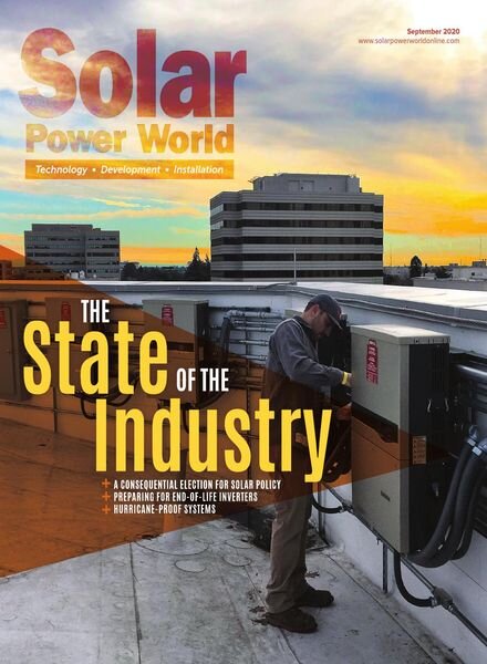 Solar Power World – September 2020 Cover