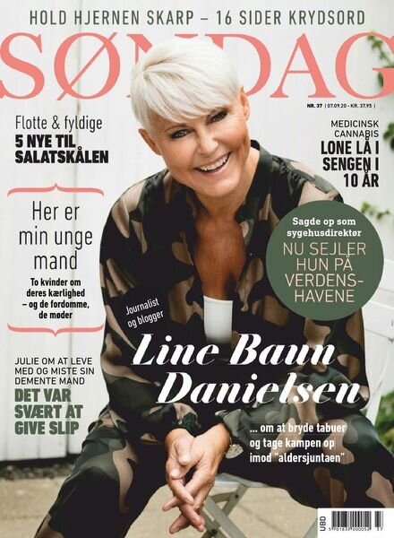 Sondag – 07 september 2020 Cover