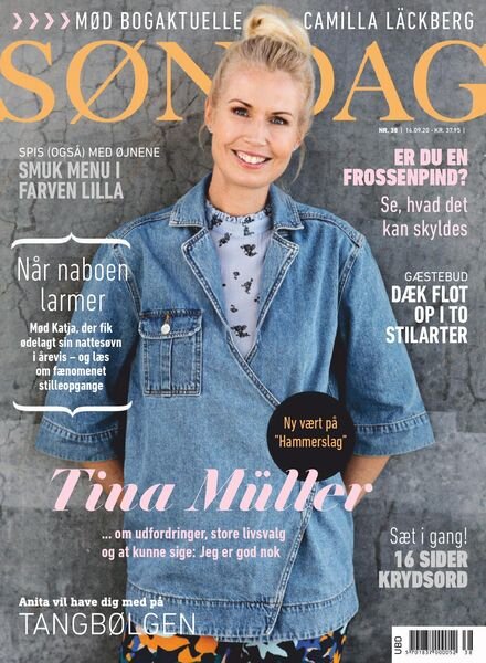 Sondag – 14 september 2020 Cover