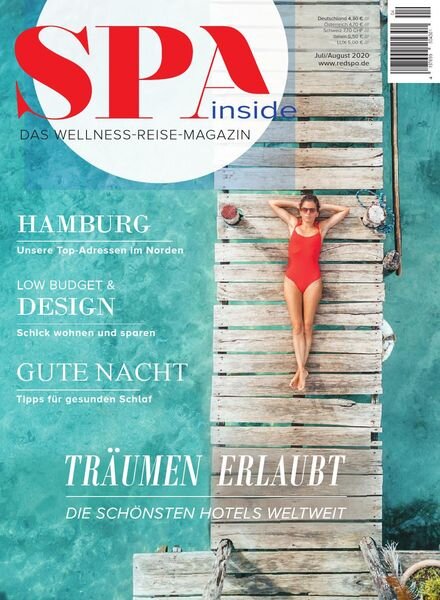 Spa Inside Germany – Juli-August 2020 Cover