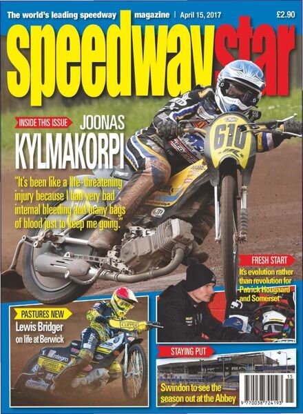 Speedway Star – April 15, 2017 Cover