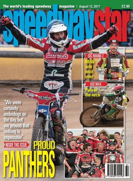 Speedway Star – August 12, 2017 Cover