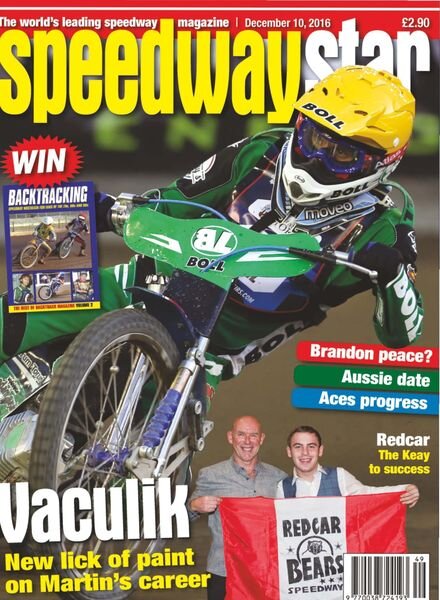 Speedway Star – December 10, 2016 Cover