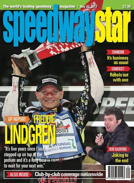 Speedway Star – May 20, 2017 Cover