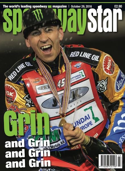 Speedway Star – October 29, 2016 Cover