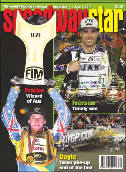 Speedway Star – October 8, 2016 Cover