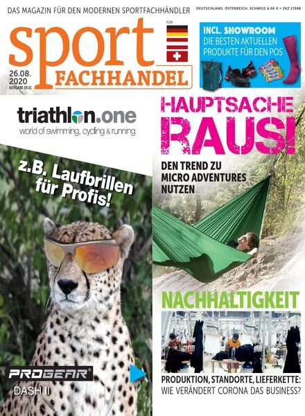 SportFachhandel – 26 August 2020 Cover