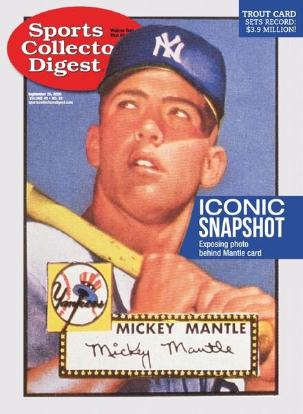 Sports Collectors Digest – September 25, 2020 Cover