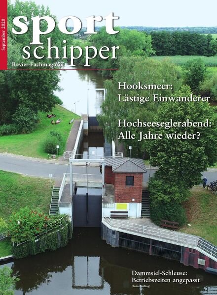 Sportschipper – September 2020 Cover