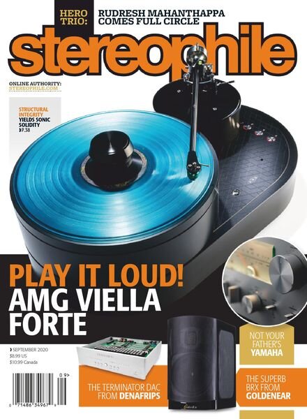 Stereophile – September 2020 Cover