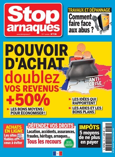 Stop Arnaques – Septembre-Octobre 2020 Cover
