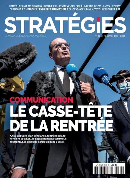 Strategies – 10 Septembre 2020 Cover