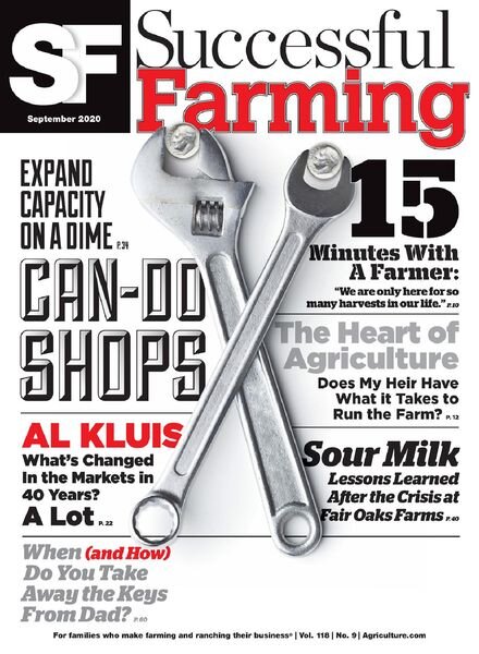 Successful Farming – September 2020 Cover