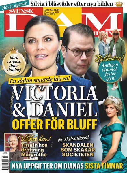 Svensk Damtidning – 27 augusti 2020 Cover