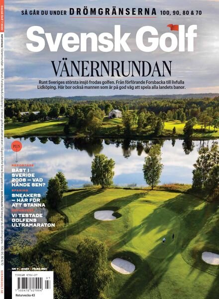 Svensk Golf – september 2020 Cover
