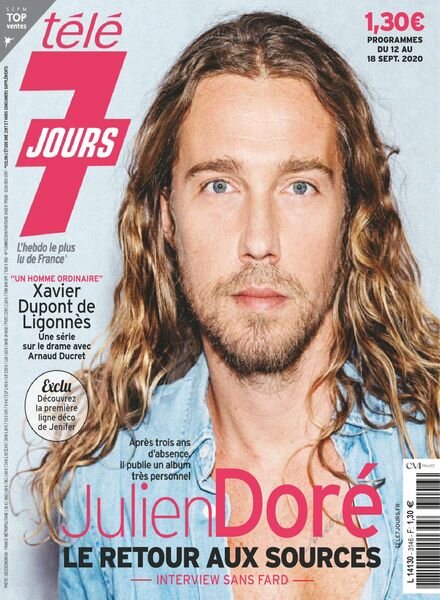 Tele 7 Jours – 18 septembre 2020 Cover