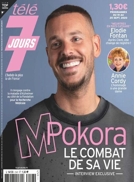 Tele 7 Jours – 19 septembre 2020 Cover