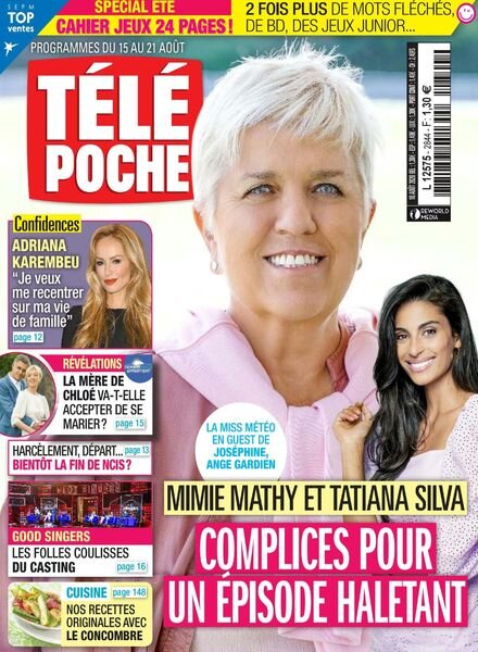 Tele Poche – 10 Aout 2020 Cover