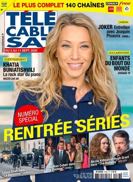 Telecable Sat Hebdo – 5 Septembre 2020 Cover