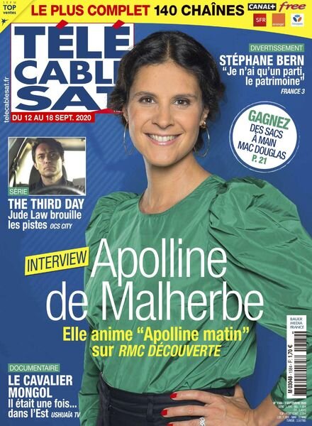 Telecable Sat Hebdo – 7 Septembre 2020 Cover