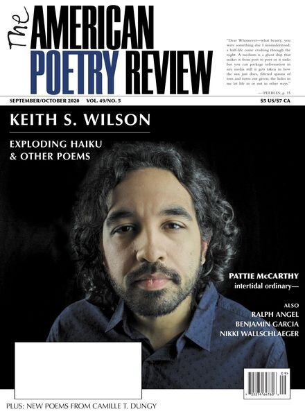The American Poetry Review – September-October 2020 Cover