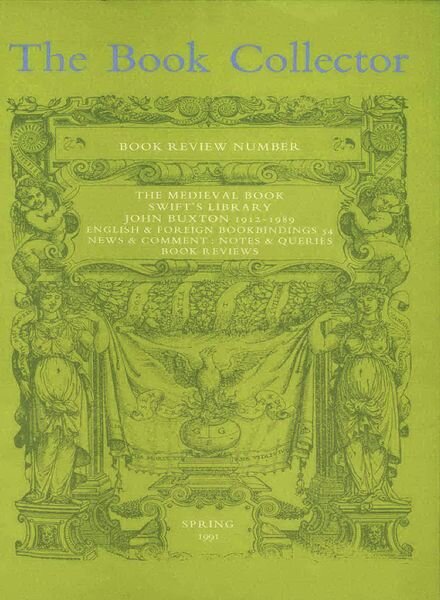 The Book Collector – Spring 1991 Cover