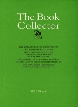 The Book Collector – Spring 1996