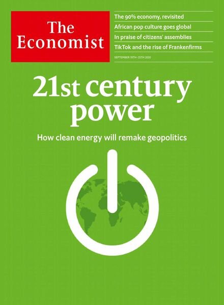 The Economist Asia Edition – September 19, 2020 Cover