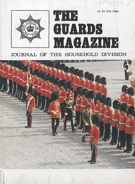 The Guards Magazine – Autumn 1984 Cover