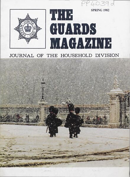 The Guards Magazine – Spring 1982 Cover