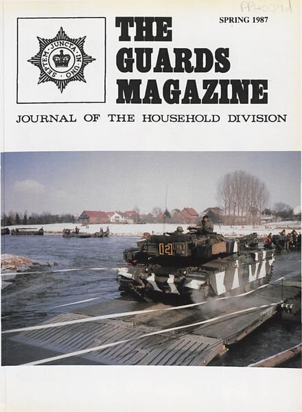 The Guards Magazine – Spring 1987 Cover