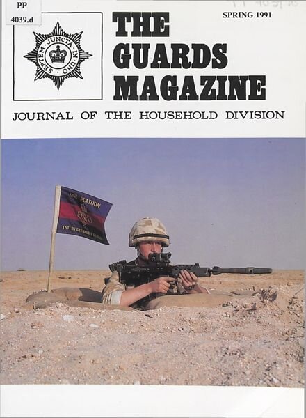 The Guards Magazine – Spring 1991 Cover