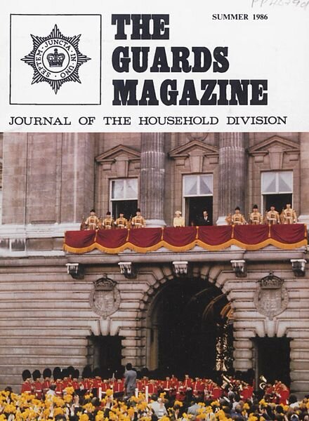The Guards Magazine – Summer 1986 Cover