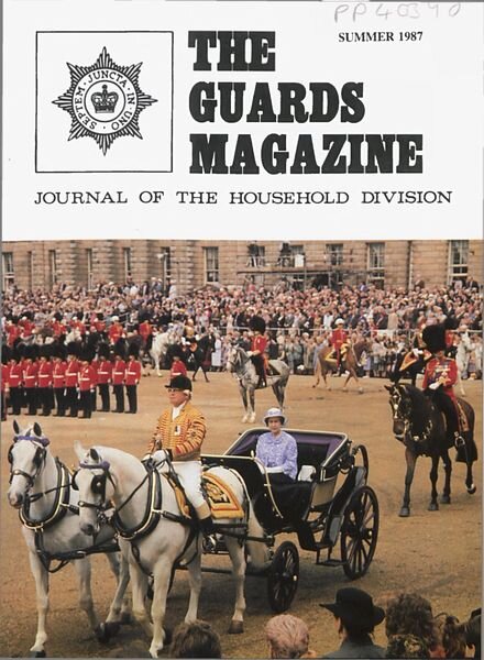 The Guards Magazine – Summer 1987 Cover